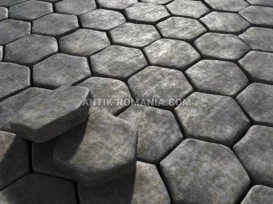 Pavele rotunjite gabro fotografie 2