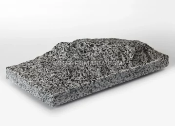 Plăci ciobite granit Grey Ukraine fotografie 1