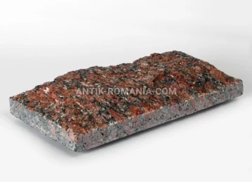 Plăci ciobite granit Rosso Santiago fotografie 1