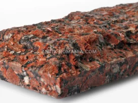 Plăci ciobite granit Rosso Santiago fotografie 8