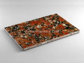 Plăci decorative granit Rosso Santiago fotografie 5