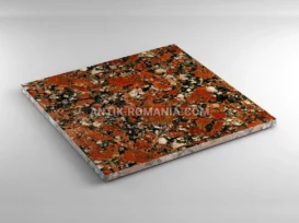 Plăci decorative granit Rosso Santiago fotografie 6