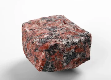 Pavaj piatră cubică tocată granit Rosso Santiago fotografie 1