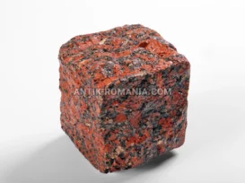 Pavaj piatră cubică tocată granit Rosso Santiago fotografie 14