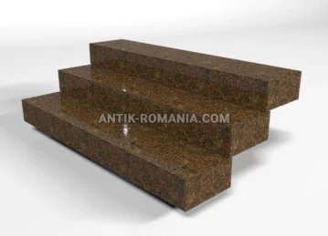 Trepte de granit Rosa Raveno fotografie 1