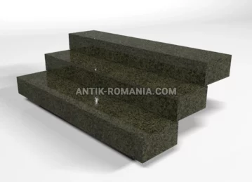 Trepte de granit Verde Oliva fotografie 1