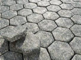 Pavele rotunjite granit Leopard Grey fotografie 2