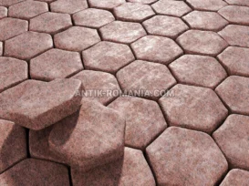 Pavele rotunjite granit Maple Red fotografie 2