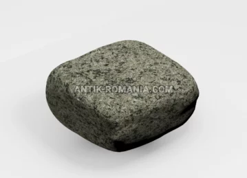 Pavele rotunjite granit Verde Oliva fotografie 1